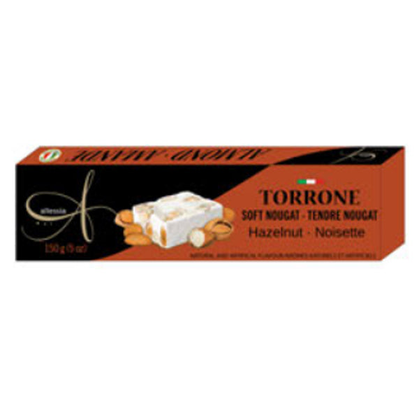 Allessia Torrone Hazelnut Hard Nougat 150 g