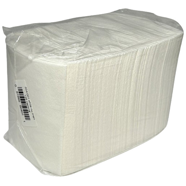 Lapaco Cocktail Nu-linen White Beverage Napkin 125 ct