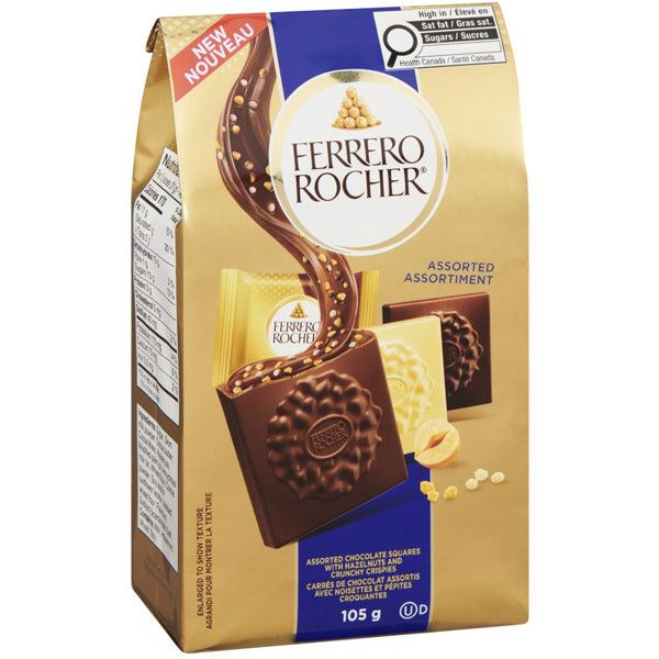 Ferrero Rocher Squares Assorted Chocolate 105 g