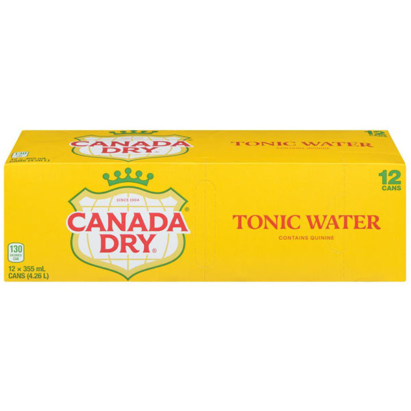 Canada Dry Tonic Water Cans 355 mL