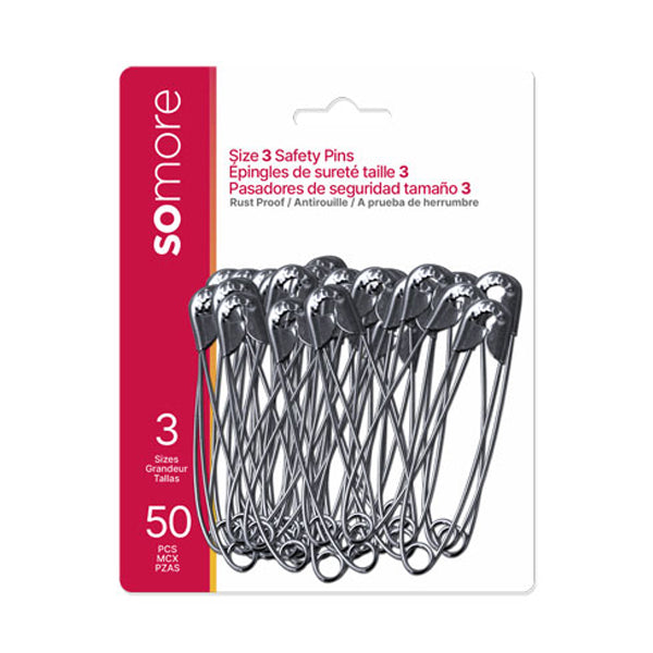 Somore Safety Pins Size 3 ct