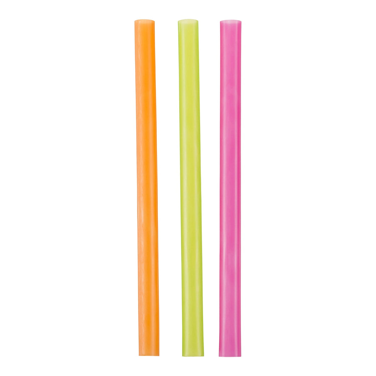 Stone Bubble Tea 8in Straw Mixed Neon 600 ct