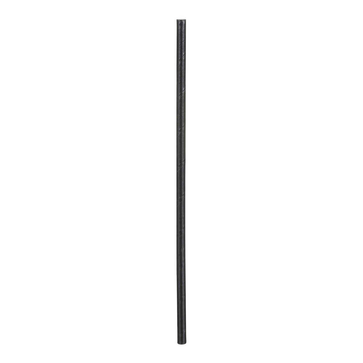 Stonestraw 8" Solid Black Cocktail Paper Straw 500 ct