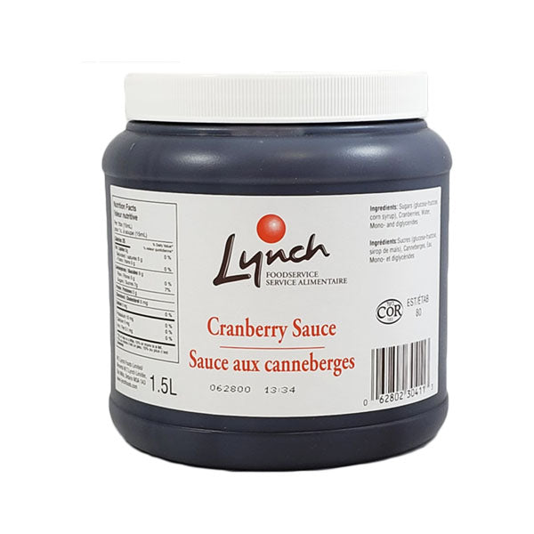 Lynch Cranberry Sauce 1.5 L