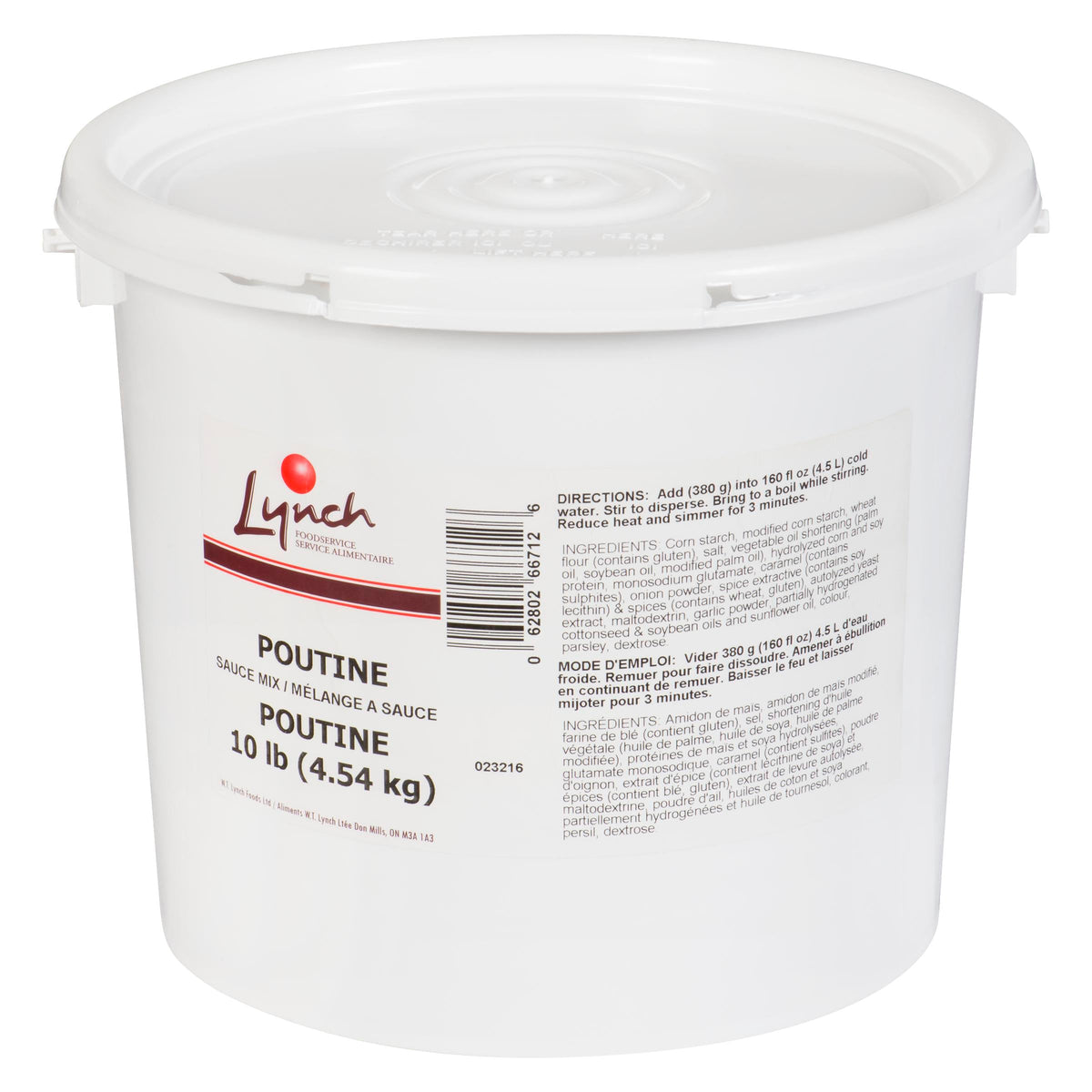 Lynch Poutine Sauce Mix 10LB