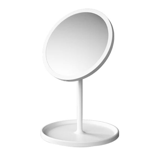 Bodico Light Up Mirror with Stand Plastic Col Plegable