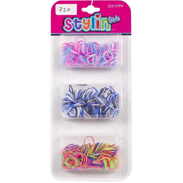 Stylin Girls 720 pc Mini Ponyholders