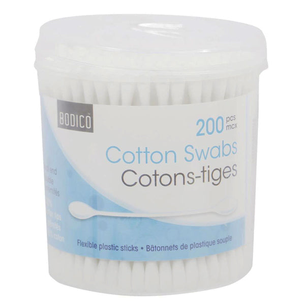 Bodico 200 pc Cotton Swab
