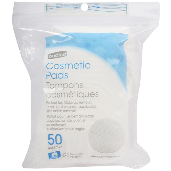 Bodico Large Quilted Cosmetic Pads 50 pc