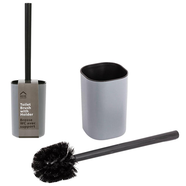 Home Essential Toilet Brush with Holder 14.5IN