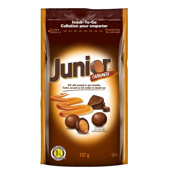 Tootsie Roll Junior Caramels Snack to Go 127 g