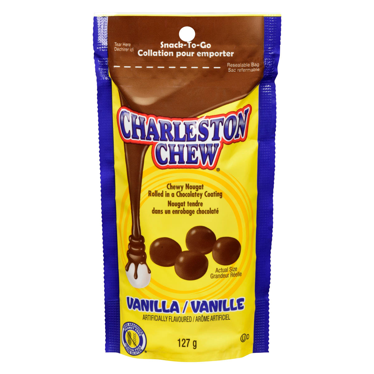 Tootsie Roll Charleston Chew Vanilla Snack to Go 127 g