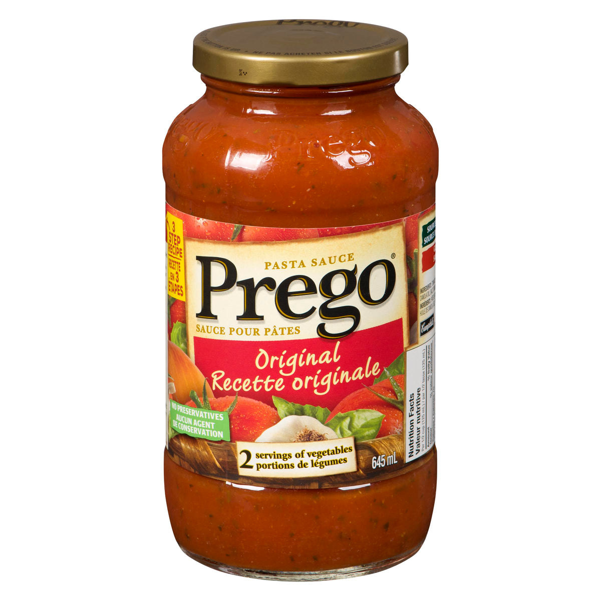 Prego Pasta Sauce Original 645 mL
