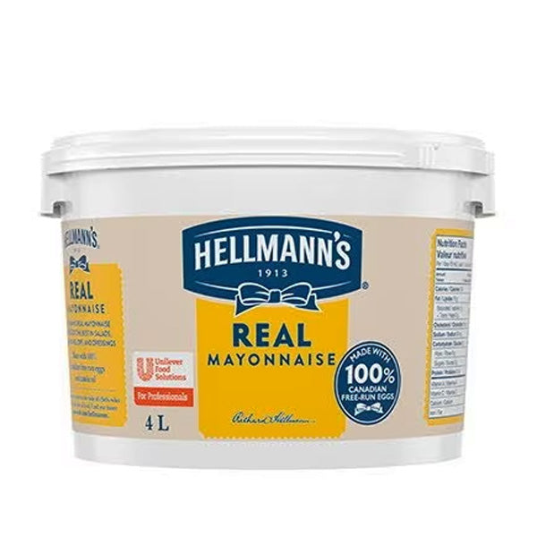Hellmanns Real Mayonnaise 4 L