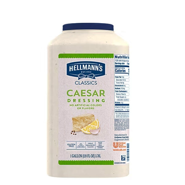 Hellmanns Creamy Caesar Dressing 3.78 L