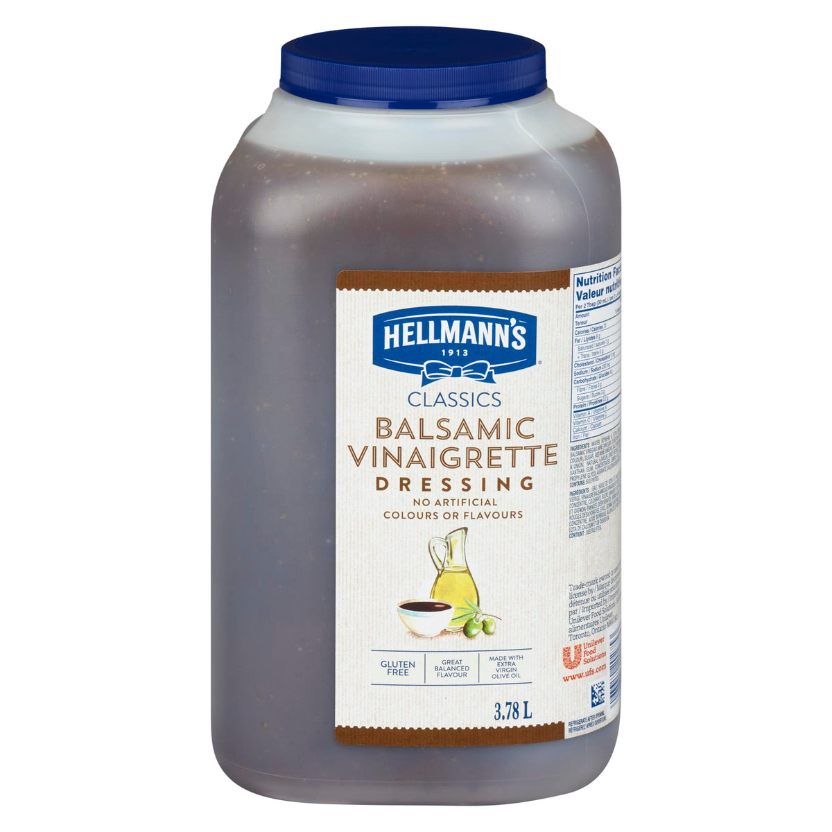 Hellmanns Balsamic Vinaigre Dressng 3.78 L