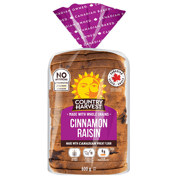 Country Harvest Cinamon Raisin 600 g