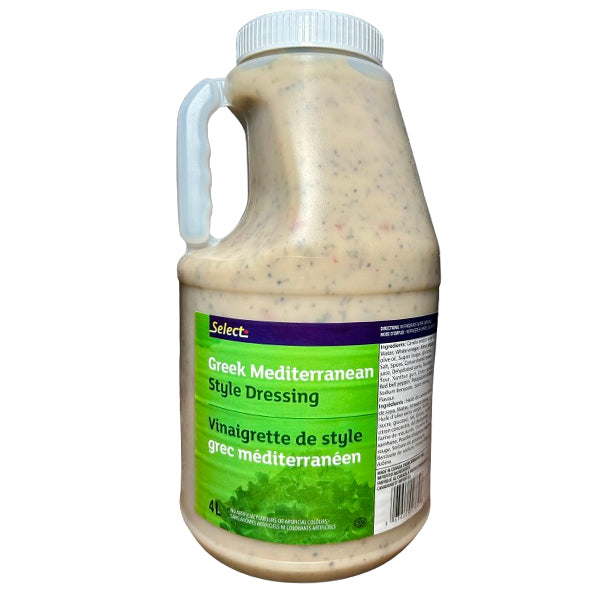 Select Greek Mediterranean Dressing 4 L