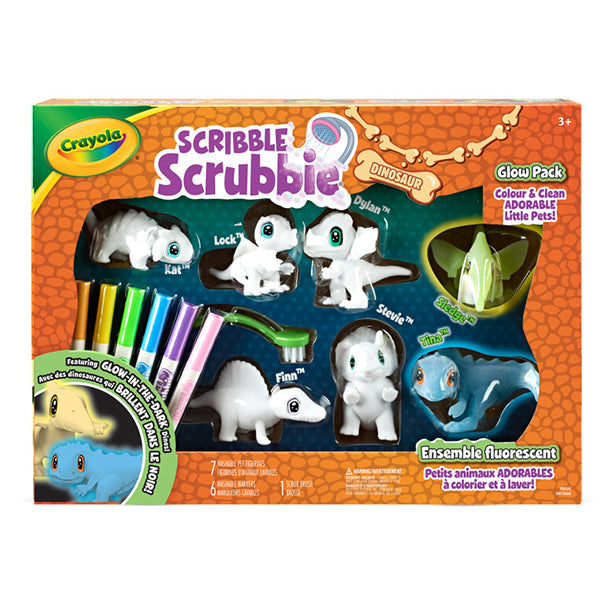 Crayola Scribble Scrubbie Dino Combo Pack 7 pc
