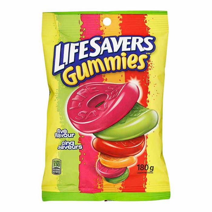 Life Savers Gummies 5 Flavour 180 g