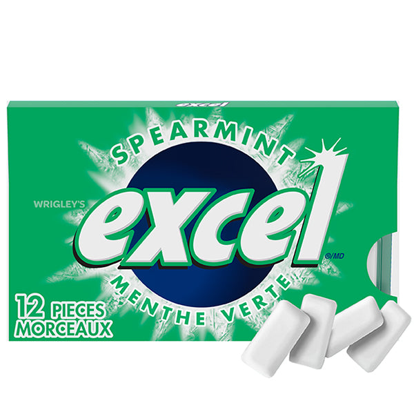 Excel Spearmint 12 ct