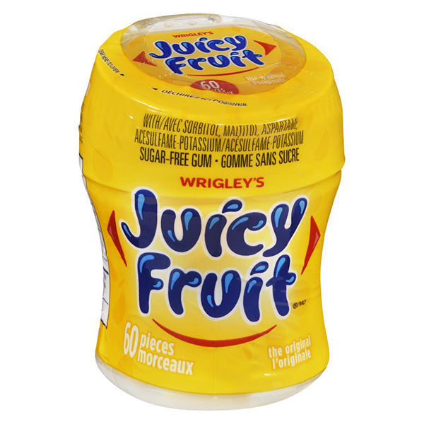 Juicy Fruit Bottle Gum 60 ct