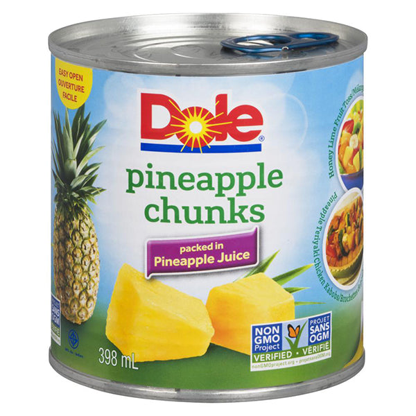 DOLE Chunk Pineapple 398 mL