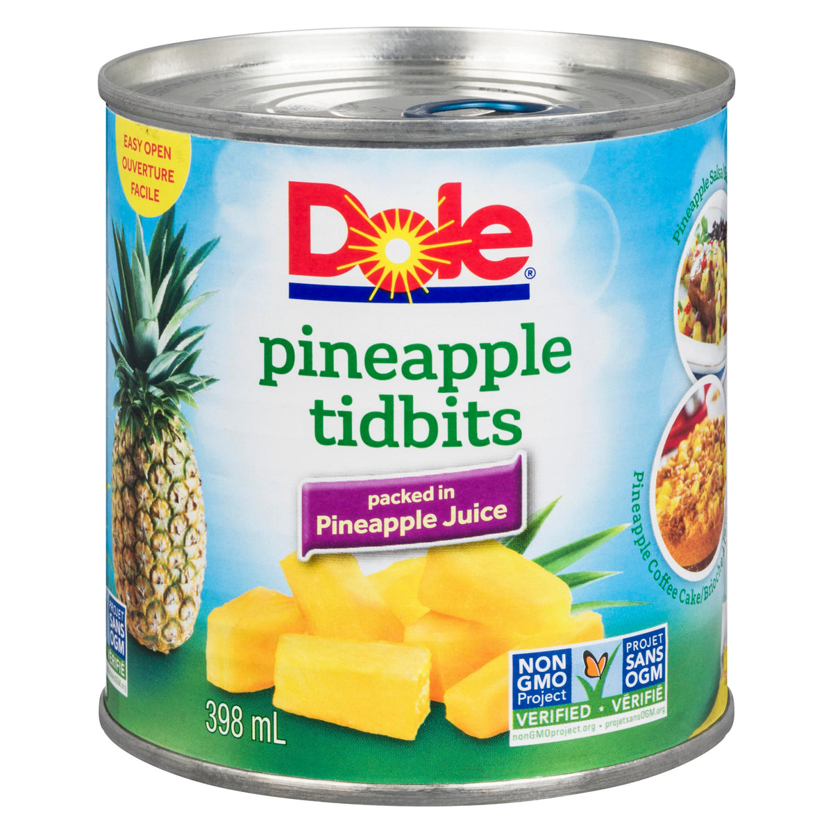 DOLE Tidbits Pineapple 398 mL 398 mL