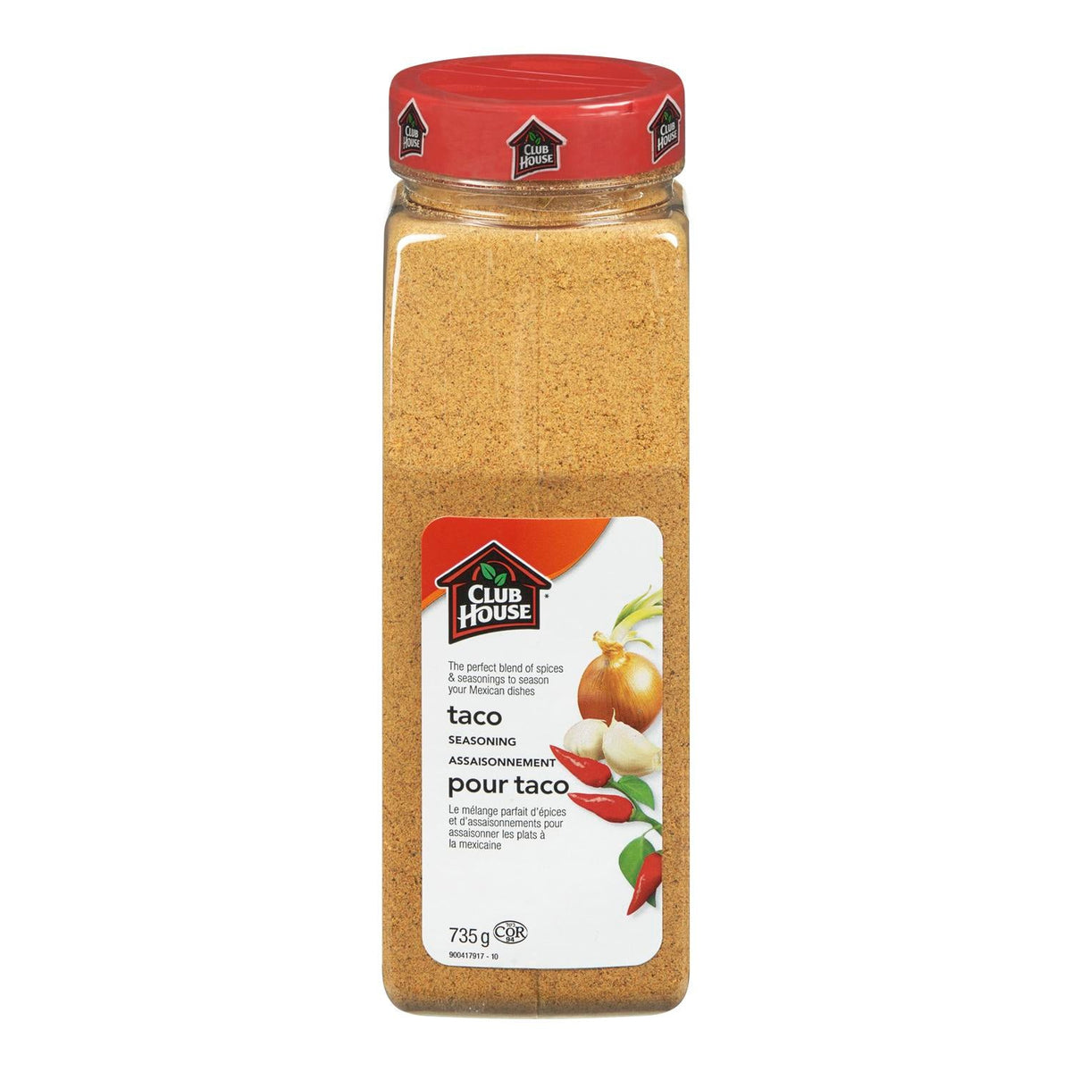 Club House Ch Taco Seasoning 735 g