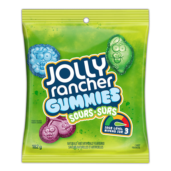 Jolly Rancher Gummies Sour Original 182 g