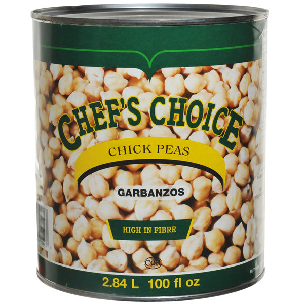 Chefs Choice Chick Peas 100 oz