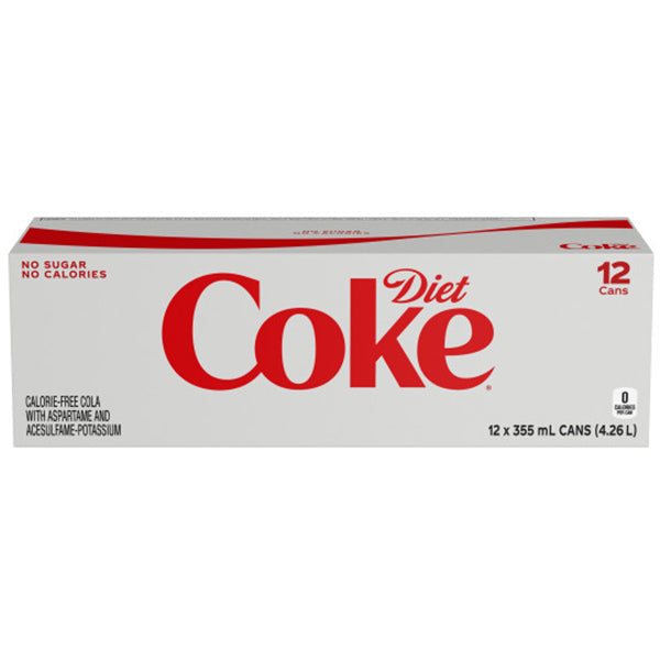 Coca Cola Coke Diet Cans 355 mL