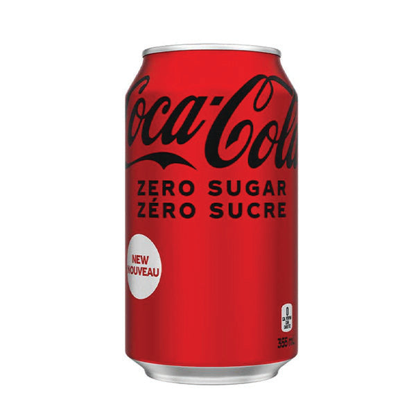 Coca Cola Coke Zero Cdn Cans 355 mL
