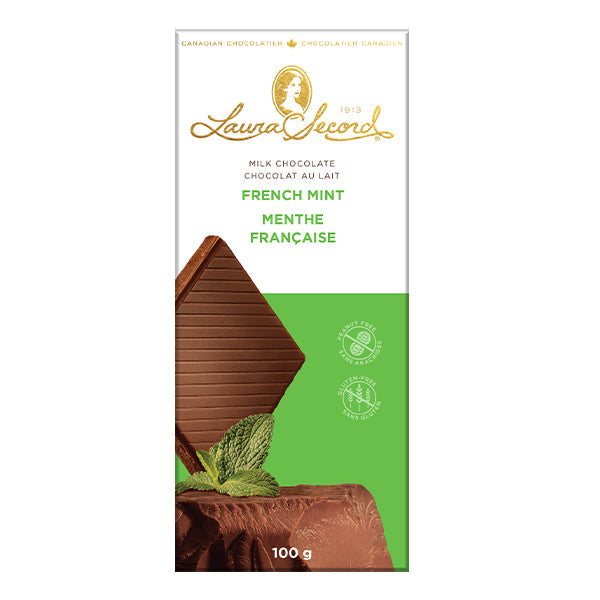Laura Secord French Mint Chocolate Bar 100 g