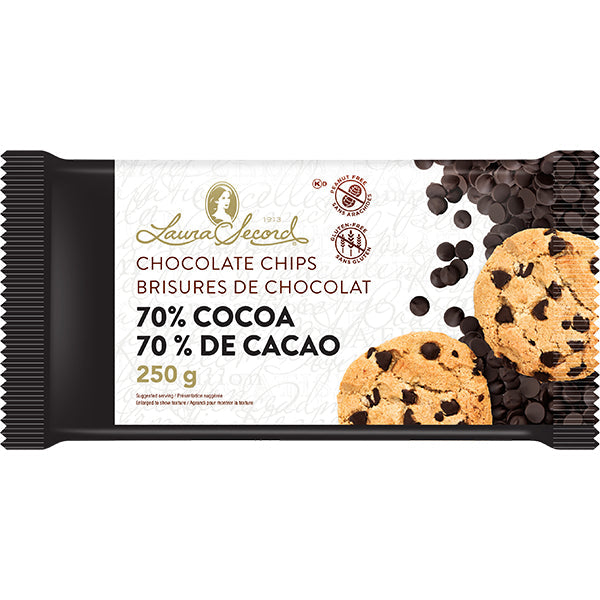 Laura Secord 70% Cocoa Chocolate Chips 250 g