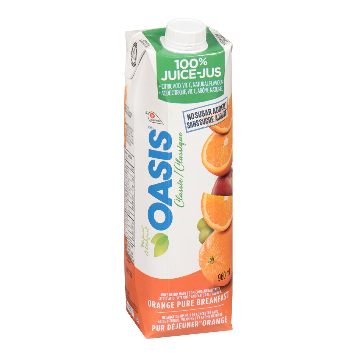 Oasis Pure Breakfast Orange Juice 960 mL