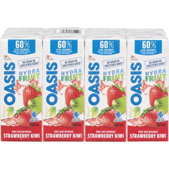 Oasis Tetra Hydra Strawberry Kiwi 200 mL