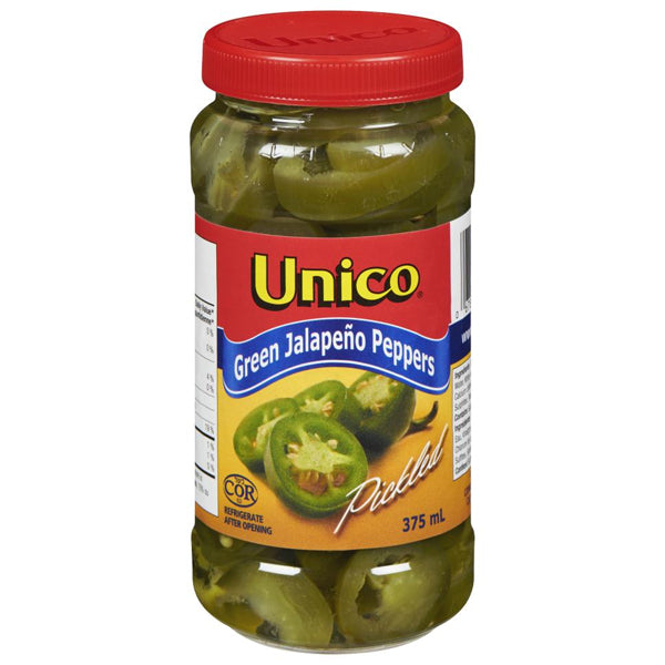 Unico Hot Jalepano Peppers 375 mL