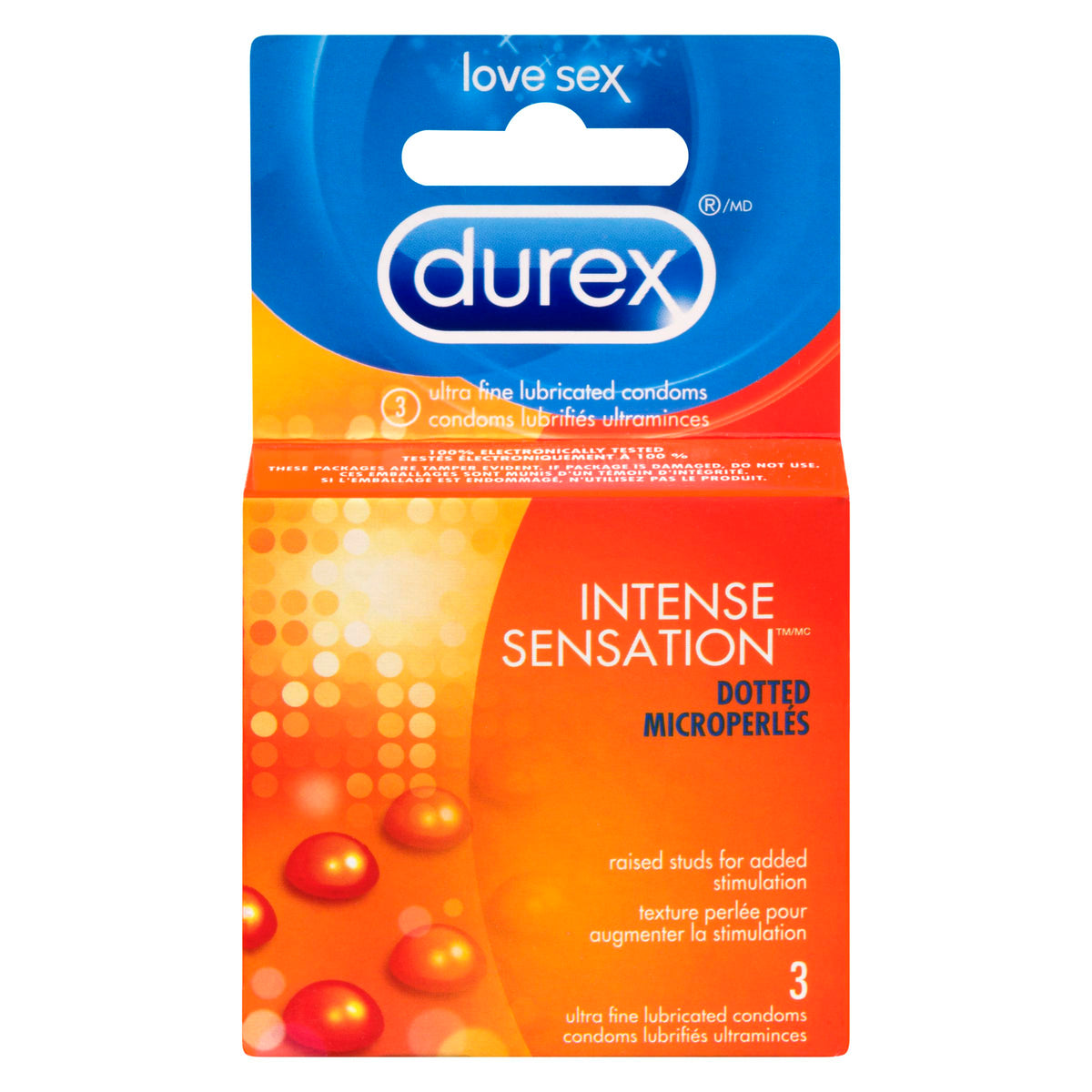 Durex Sheik Instense Sesation 3 ct