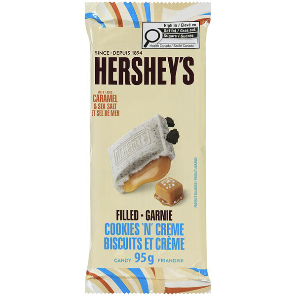 Hershey Cookies N Creme Caramel & Sea Salt 95 g