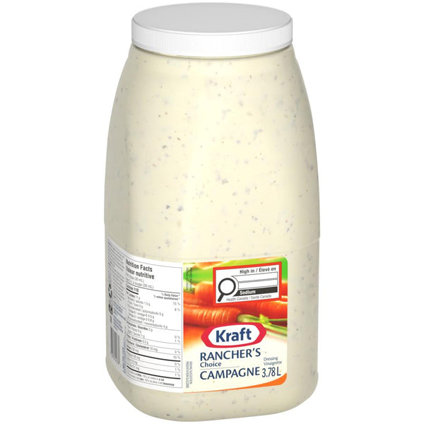 Kraft Heinz Rancher's Choice Dressing 3.78 L