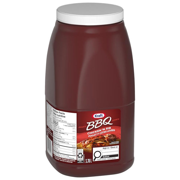 Kraft Chicken N Rib Bbq 3.78 L