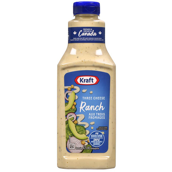 Kraft Creamy Three Cheese Ranch Dressing 425 mL