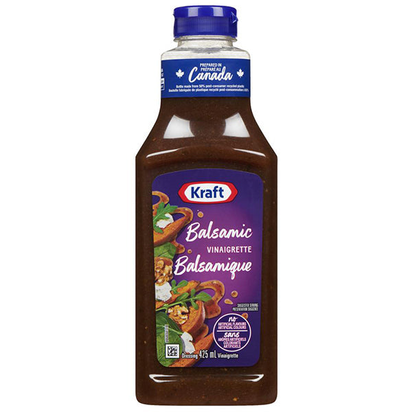 Kraft Balsamic Vinaigrette Dressing 425 mL