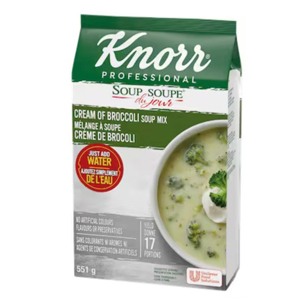 Knorr Sdj Cream of Broccoli Soup Mix 551 g