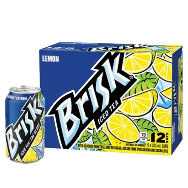 Lipton Brisk Lemon Iced Tea 355 mL