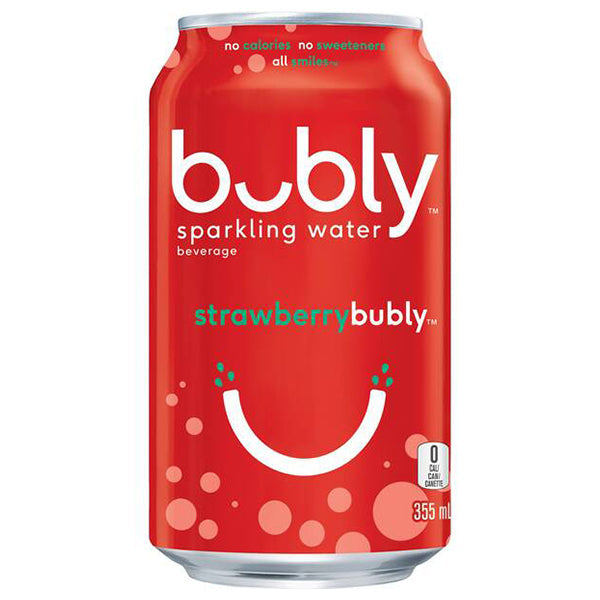 Bubly Strawberry Sparkling 355 mL
