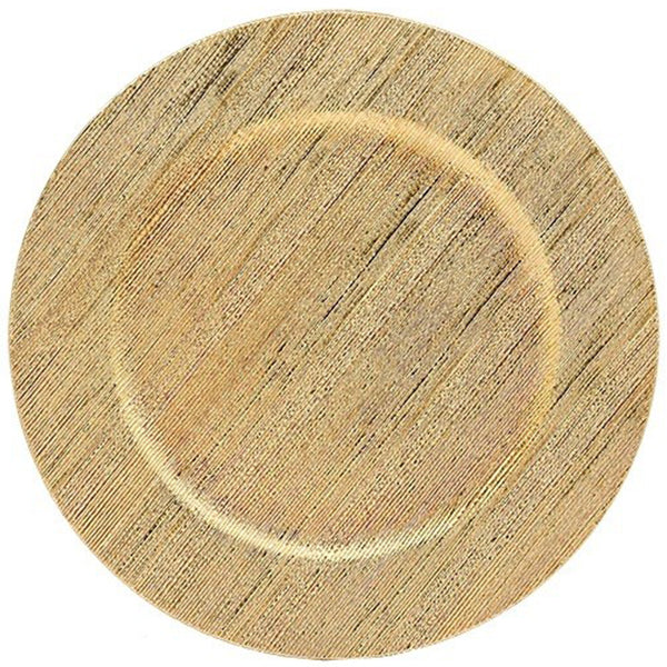 Standa Gold Charger Plate 13 in