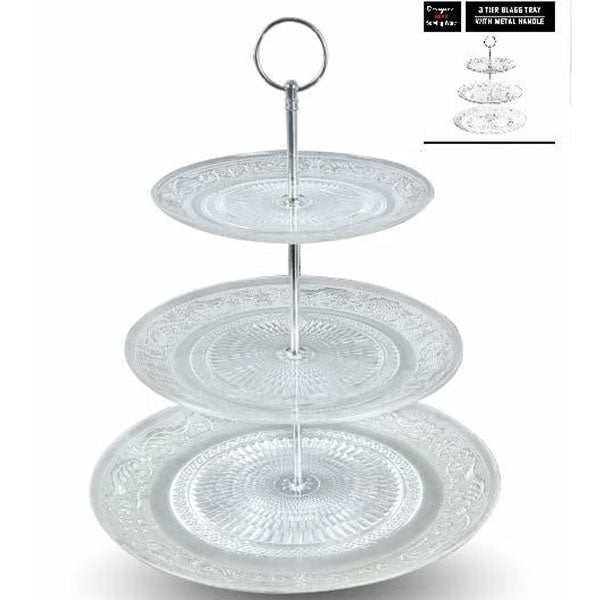 Standa 3 Tier Glass Stand Gift Box