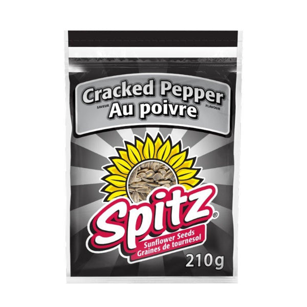 Spitz Sunflower Cracked Pepper 210 g